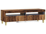5 Piece LED TV Cabinet Old Wood Engineered Wood 3416768