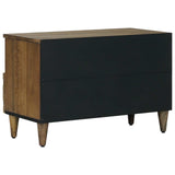 TV Cabinet Brown 70 x 33.5 x 46 cm Solid Mango Wood 4018333