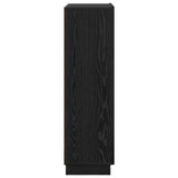 Desk with Door Black Oak 71.5 x 31.5 x 106.5 cm Engineered Wood 869483
