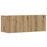 6 Piece TV Cabinet Set Wall-mounted Artisan Oak Engineered Wood 3328990