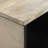 Coffee Table White 80 x 50 x 40 cm Engineered Wood 4017976