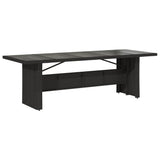 Garden Dining Set Black 3277659