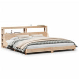 Bed Frame without Mattress 180x200 cm Super King Solid Wood Pine 3306411