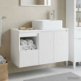 Bathroom Furniture Set 2 pcs White Engineered Wood 3404044