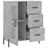 Sideboard Concrete Grey 69.5x34x90 cm Engineered Wood 828056