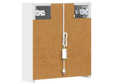 Bathroom Mirror Cabinet White 33 x 11.5 x 50 cm Engineered wood 889215