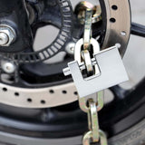 Padlock 12 pcs Silver Steel 42020737