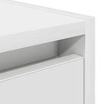 ZNTS Wall-mounted Bedside Cabinet White 38x34x40 cm 861247