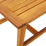 Side Table Oil Natural Solid Acacia Wood 4106454