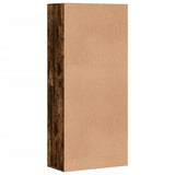 Shoe Cabinet Smoked Oak 80x39x178 cm Engineered Wood 3276676