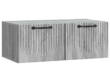Wall-Mounted TV Cabinet Grey Sonoma 59.5 x 31 x 30 cm 899051