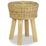 Bar Stool Natural Rattan 244578