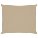 Sunshade Sail Oxford Fabric Rectangular 4x6 m Beige 42294