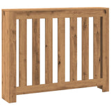 Radiator Cover Artisian Oak 104x20x82 cm Engineered Wood 852743