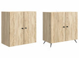Cabinet Set 2 pcs Sonoma Oak Engineered Wood 3416864