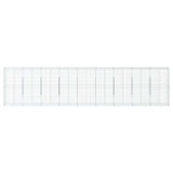 Gabion Basket with Cover 900x50x200 cm Galvanised Iron 3295174