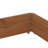 Garden Planter Brown 150x100 cm Solid Wood Pine 3295418