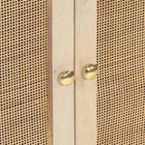 Sideboard Black 55x30x76 cm Solid Wood Mango and Iron 372000