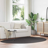 Area Rugs HUARTE Anthracite 160 x 230 cm Polyester 4103709
