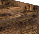 Bedside Cabinets with 2 Drawers 2 pcs Smoked Oak 38x34x80 cm 861364