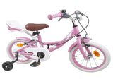 Kids Bike 12 Inches for 2-4 Years Old Light Pink 42009447