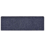 ZNTS Stair Mats Self-adhesive 30 pcs Blue 65x21x4 cm 3365696