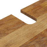 3 Piece Bathroom Furniture Set Solid Wood Mango 3200640