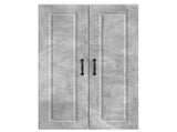 Wall Cabinet PORTO Concrete Grey 60 x 31 x 100 cm 885488