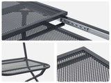 Garden Dining Set 7 pcs Anthracite 212 x 90 x 76 cm 3429146
