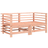 Garden Corner Sofas 2 pcs Solid Wood Douglas 825637