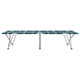Folding Camping Bed Leaf pattern 62 x 194 x 42 cm Oxford fabric 42003121