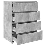 Storage Cabinets Concrete Grey 80 x 48 x 105 cm Engineered Wood 3406228