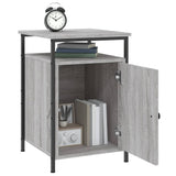 Bedside Cabinets 2 pcs Grey Sonoma 40x42x60 cm Engineered Wood 825870
