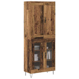 Highboard Old Wood 69.5 x 34 x 180 cm Engineered Wood 3403168