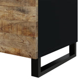 Coffee Table 80x50x40 cm Solid Wood Mango&Engineered Wood 350632
