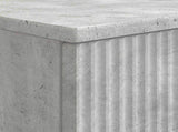 Bathroom Sink Cabinet HAARLEM Concrete Grey 82 x 41x 58.5 cm 896798