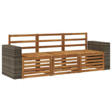 Sofa Sets 3 pcs Solid Acacia Wood 3383975