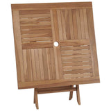 3059583 5 Piece Garden Dining Set Solid Teak Wood