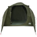 ZNTS Family Tent Tunnel 6-Person Olive Green Waterproof 4009575