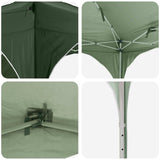 Pop-up Party Tent 290 x 290 x 245 cm Green 42019860