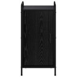 Sideboard Black Oak 40 x 33 x 80.5 cm Engineered Wood 8013782
