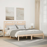 Extra Long Bed Frame without Mattress 160x220 cm Solid Wood 3309203