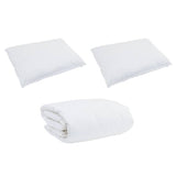 Duvet Set with Pillow 3 pcs White Down Feather 3377182