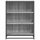 Book Cabinet Grey Sonoma 80.5x35x107.5 cm Engineered Wood 849122