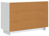Sideboard White 89 x 34.5 x 80 cm Engineered Wood 893955