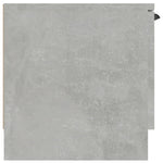 TV Cabinet Concrete Grey 102x35x36.5 cm Engineered Wood 811362