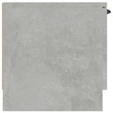 TV Cabinet Concrete Grey 102x35x36.5 cm Engineered Wood 811362