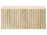 Wall-Mounted Bedside Cabinet 2 pcs Sonoma Oak 33 x 34.5 x 20 cm 898430