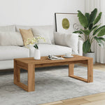 ZNTS Coffee Table Artisan Oak 102x50x35 cm Engineered Wood 856681