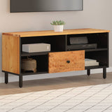 TV Cabinet 100x33x46 cm Solid Wood Acacia 356871